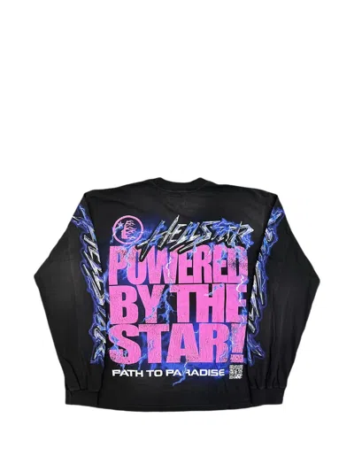 Hellstar Powered By The Star Long-sleeve T-shirt In Multi