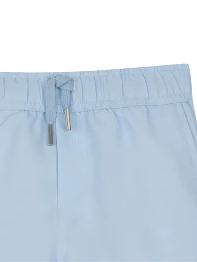 Givenchy Drawstring Board Shorts In Blue