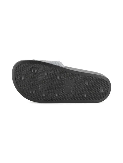 Bosswear Patterned Slides In Black
