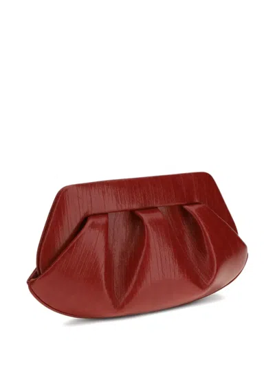 Themoirè Multicolor Polyethylene Shoulder Bag In Red