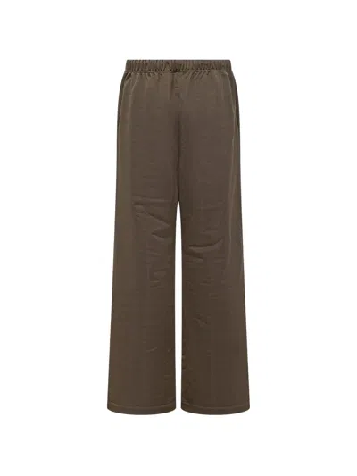 Essentials Drawstring Lounge Sweatpant In Brown