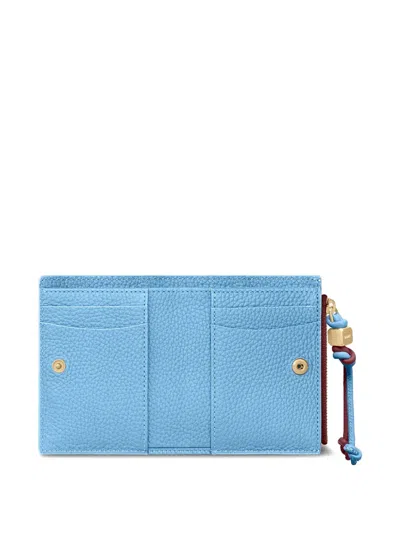 Maison De Sabre Pebbled Bifold Leather Wallet In Pattern