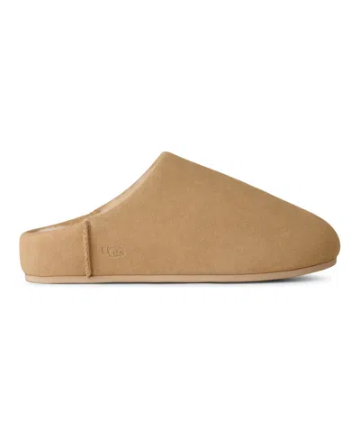 Ugg Chestnut Brown Suede Leather Elea Slip-on Slippers