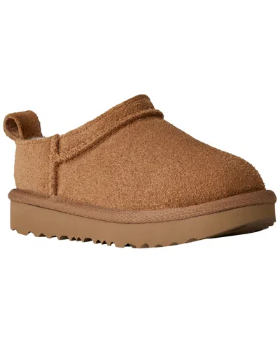 Ugg Classic Micro Suede Sheepskin Boots In Brown