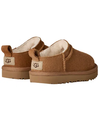 Ugg Classic Micro Suede Sheepskin Boots In Brown