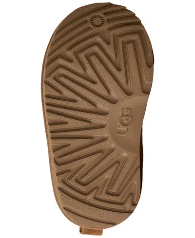 Ugg Classic Micro Suede Sheepskin Boots In Brown