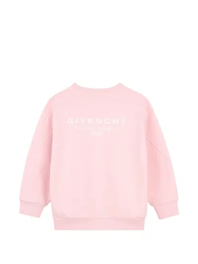 Givenchy Printed Sweatshirt In Pink