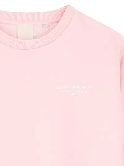Givenchy Printed Sweatshirt In Pink