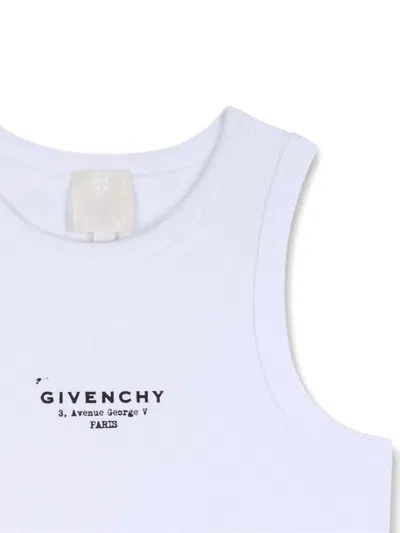 Givenchy Kids Canotta In White
