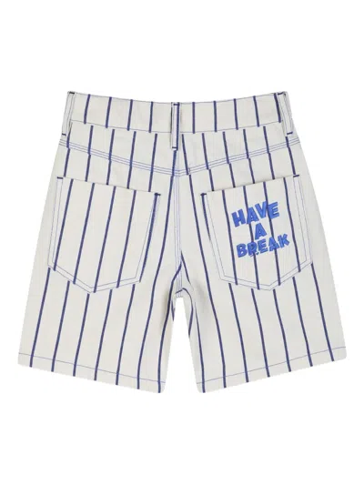 Billieblush Striped Bermuda Shorts In Multi