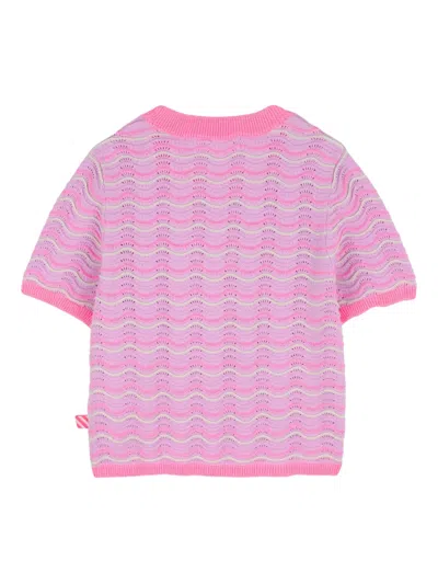 Billieblush Patterned Short-sleeve T-shirt In Multi