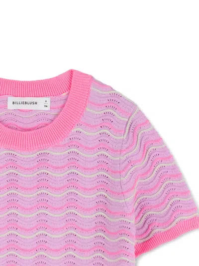 Billieblush Patterned Short-sleeve T-shirt In Multi