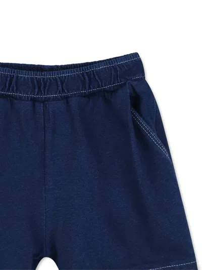 Kenzo Elasticated Shorts In Blue