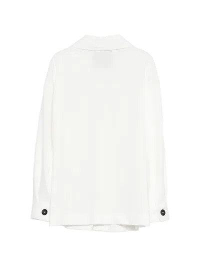 Paolo Pecora Flap-pocket Jacket In White