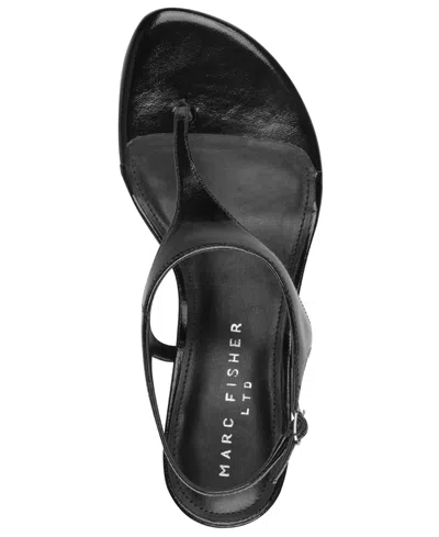 Marc Fisher Ltd Pelysa Ankle Strap Sandal In Black