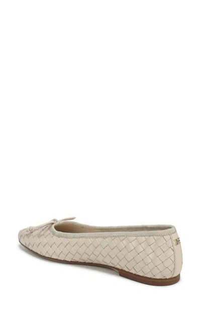 Sam Edelman Ruthie Woven Ballet Flat In Neutral