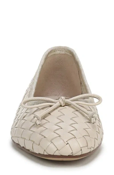 Sam Edelman Ruthie Woven Ballet Flat In Neutral