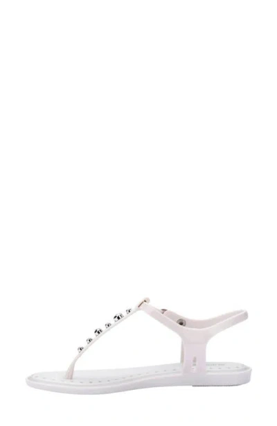 Melissa Solar Boho Ankle Strap Sandal In White