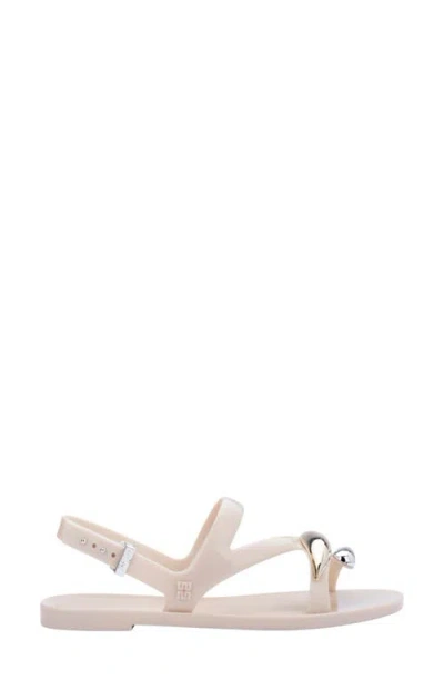 Melissa Iris Slingback Sandal In Neutral