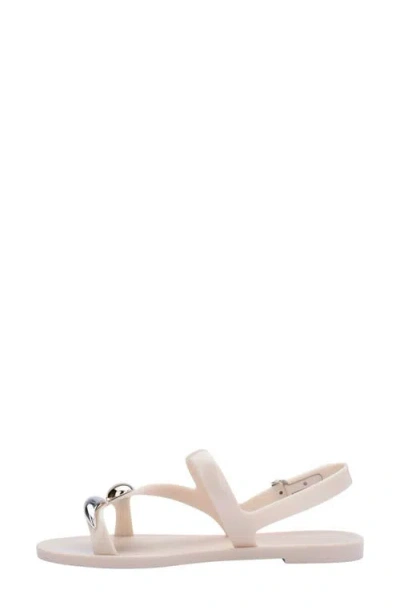 Melissa Iris Slingback Sandal In Neutral