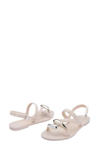 Melissa Iris Slingback Sandal In Neutral