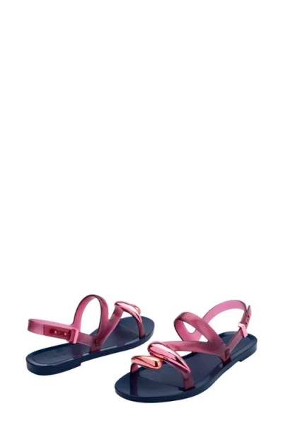 Melissa Iris Slingback Sandal In Blue