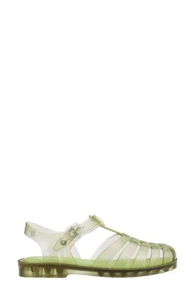 Melissa Possession Jelly Sandals Glass Green