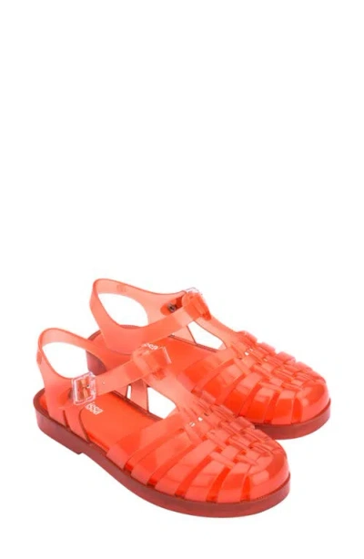 Melissa Possession Jelly Fisherman Sandal In Orange