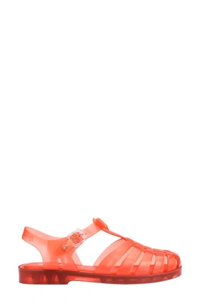 Melissa Possession Jelly Fisherman Sandal In Orange