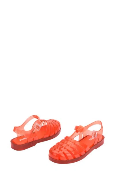 Melissa Possession Jelly Fisherman Sandal In Orange