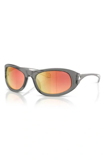 Diesel Geometric-frame Sunglasses In Multi
