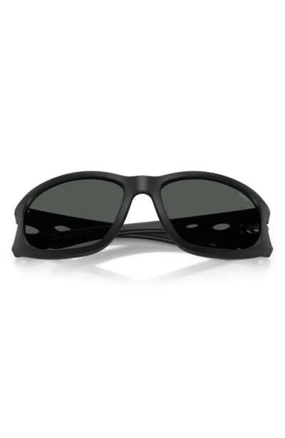 Diesel Rectangle-frame Sunglasses In Black