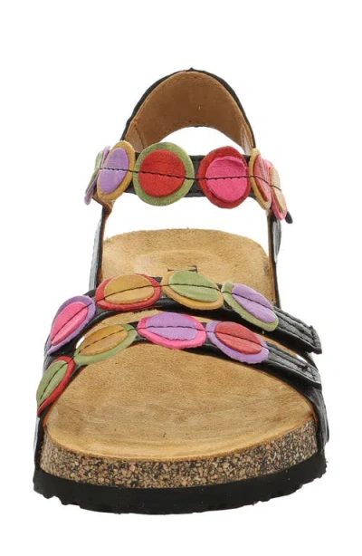 Think ! Koak Ankle Strap Sandal In Multi