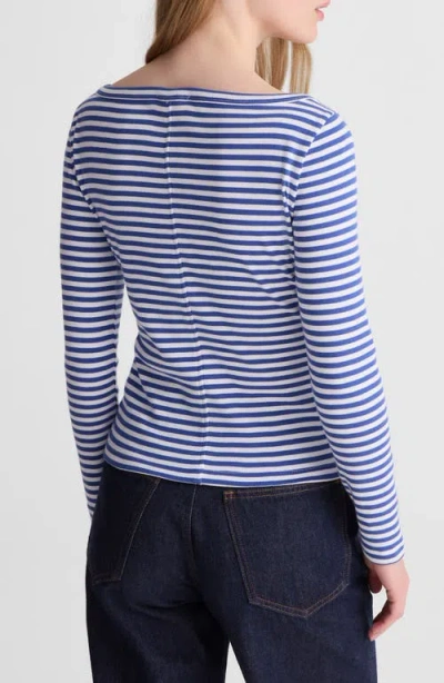 Madewell The 90s Boat Neck Tee French Blue