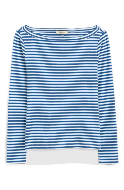 Madewell The 90s Boat Neck Tee French Blue