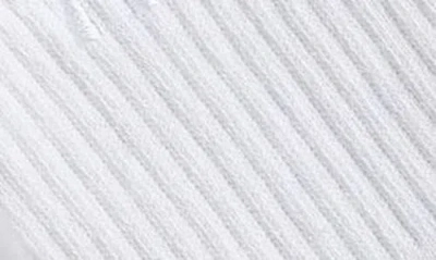 Stems Bow 3-pack Cushioned Crew Socks In White
