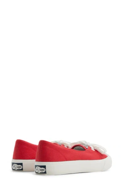 Sperry 1-eye Classic Cvo Sneaker In Red