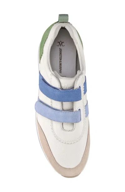 Johnston & Murphy Gracie Double Strap Platform Sneaker In Multi