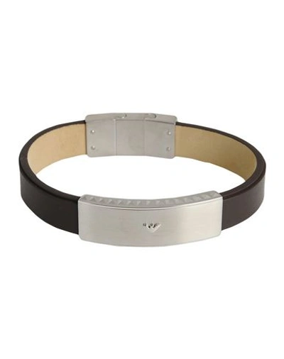 Emporio Armani Bracelets In Silver