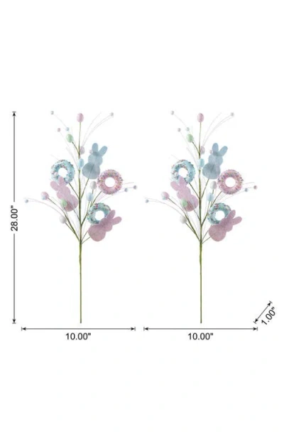 Glitzhome Glitter Egg In Pink