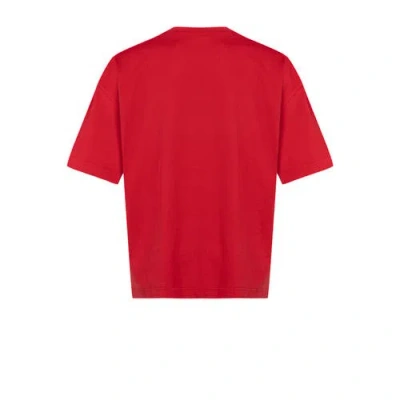 Pcfg Men's Red Your Itch Basic Tshirt - Samba In Red