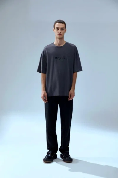 Pcfg Cotton Your *itch Basic Tshirt In Gray
