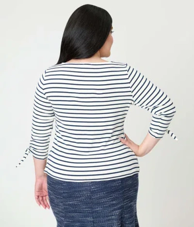 Unique Vintage Plus Size Gracie Top In Multi