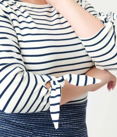 Unique Vintage Plus Size Gracie Top In Multi
