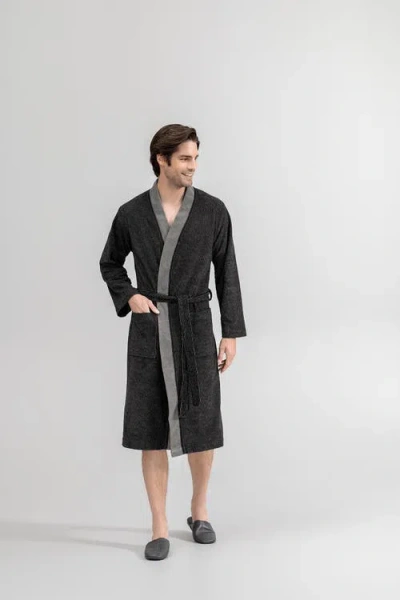 Togas Bathrobe In Black