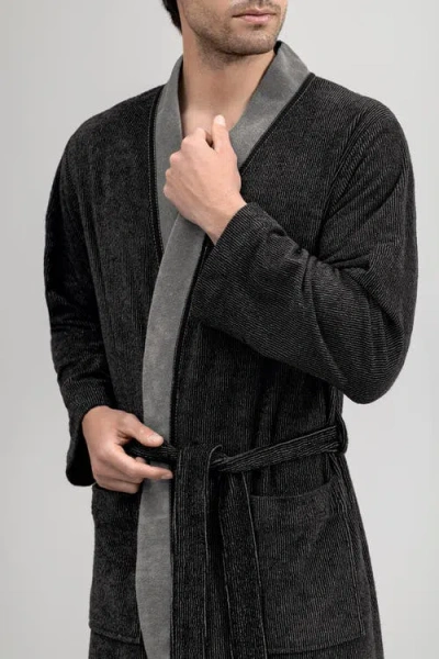 Togas Bathrobe In Black