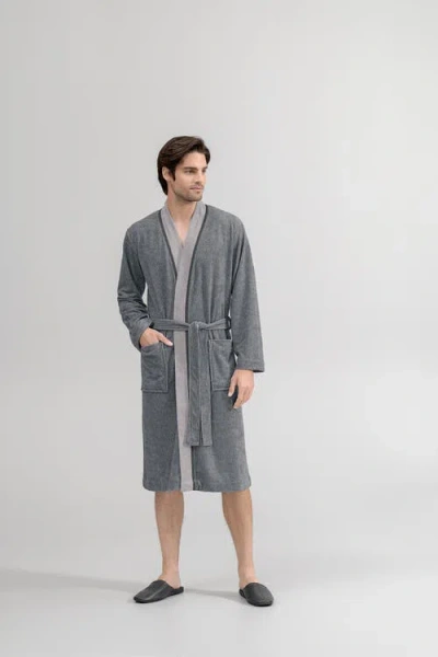 Togas Bathrobe In Gray