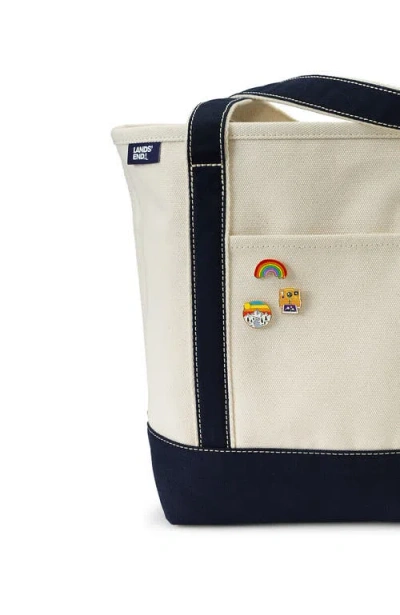 Lands' End Bag Pin Set In Multi