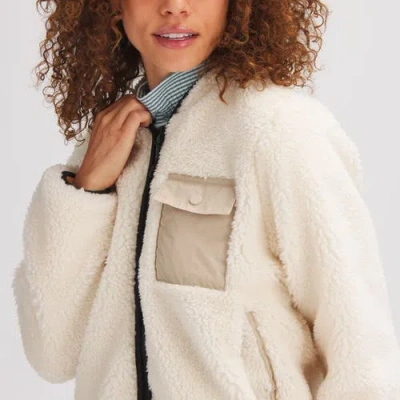 Stoic Bomber In White