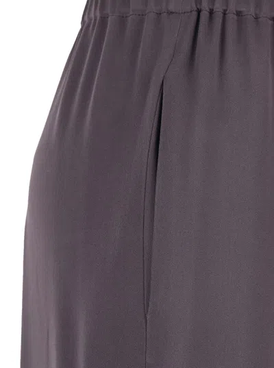 Antonelli Elasticated Trousers In Gray